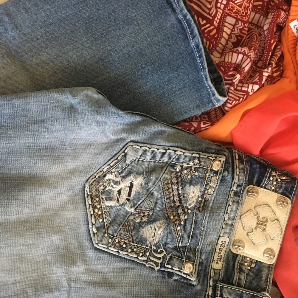 Miss Me Jeans.